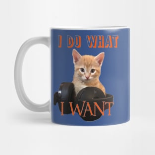 Gamer Cat - I do what I want Mug